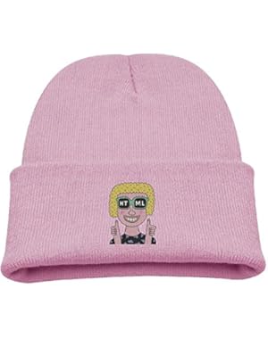 Autumn Winter Warm Cap Hat For Adult Baby Children Yellow Hair Girl Thumbs Up Wear HTML Glasses Toddler Girls...