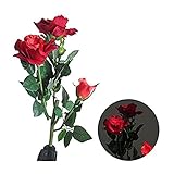 Rose Flower Solar Lights , Elstey Solar Powered Outdoor Waterproof Garden Lawn Balcony LED Lamps Landscape Decorative Illumination