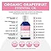 Grapefruit Organic Essential Oil from Ancient Apothecary, 15 mL - 100% Pure and Therapeutic Grade