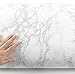 ROSEROSA Peel and Stick PVC Premium Faux Marble Instant Self-Adhesive Covering Countertop Backsplash Napoleon (PGS408 - SAMPLE : 11.81 inch X 23.62 inch)