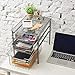 EZOWare 3-Tier Pull Out Sliding Drawer Storage Organizer Rack for Multipurpose Use Under the Sink, Bathroom, Cabinet, Office Desks, Counter top, Pantry, and Kitchen - Silver