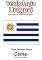 Livro Vexilologia para a bandeira do Uruguai Com display TFT programado no Arduino