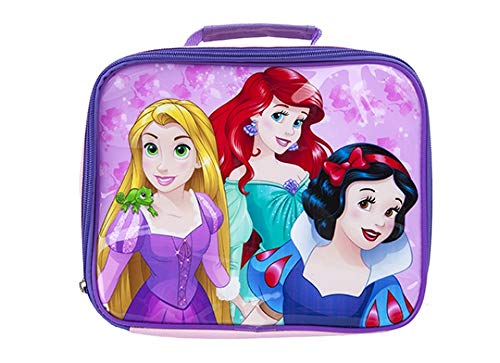 Disney 24 X 19 CM PRINCESS GIRLS INSULATED SCHOOL LUNCH BAG BOX PICNIC