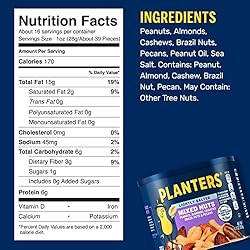 PLANTERS Lightly Salted Mix Nuts, Party