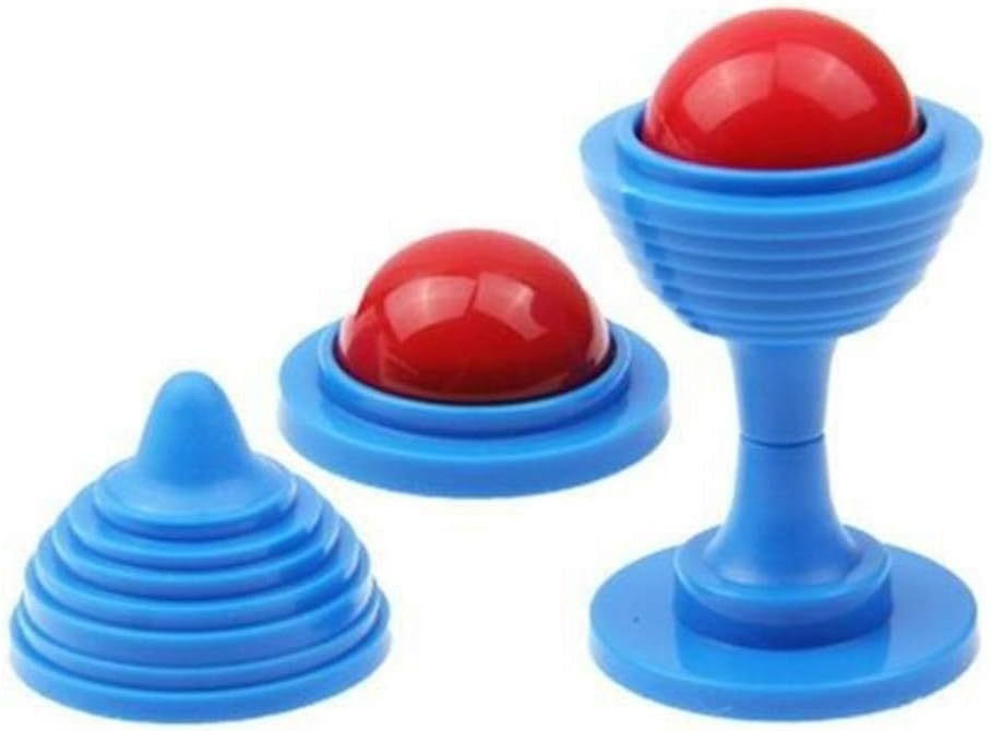 collectsound Classic Vanishing Mini Ball and Vase Party Close-up Magic Trick Kids Toys Props - Random Color