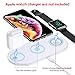 Wireless Charger FLOVEME 3 in 1 Wireless Charging pad 10W Qi Fast Wireless Charger Stand Compatible with Apple Watch Series Airpods iPhone X Xs Max Xr 8 /8Plus Samsung S10/9/S8/S8+