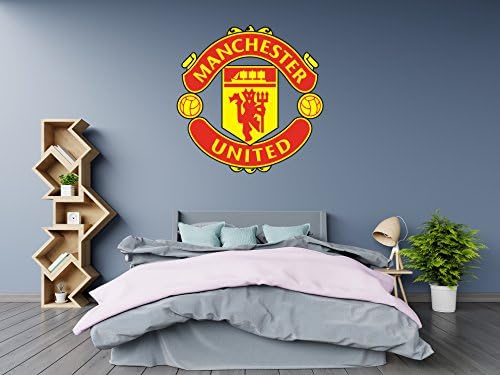 Ottosdecal Decal English Soccer Team Wall Sticker - Wall Decal Vinyl Sticker for Home Interior Decoration Bedroom, Window, Mirror, Car (18" x 18")