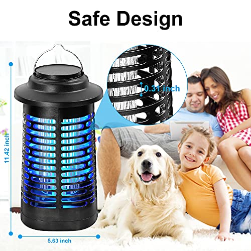Baszy Bug Zapper for Indoor and Outdoor, 4200V Electric Mosquito Zapper