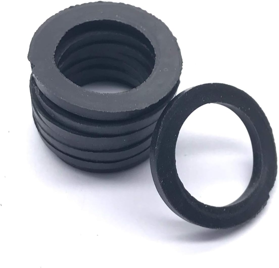 NGe About 50 PCS Flat Rubber Washers Rubber ORing Seals Water Pipe