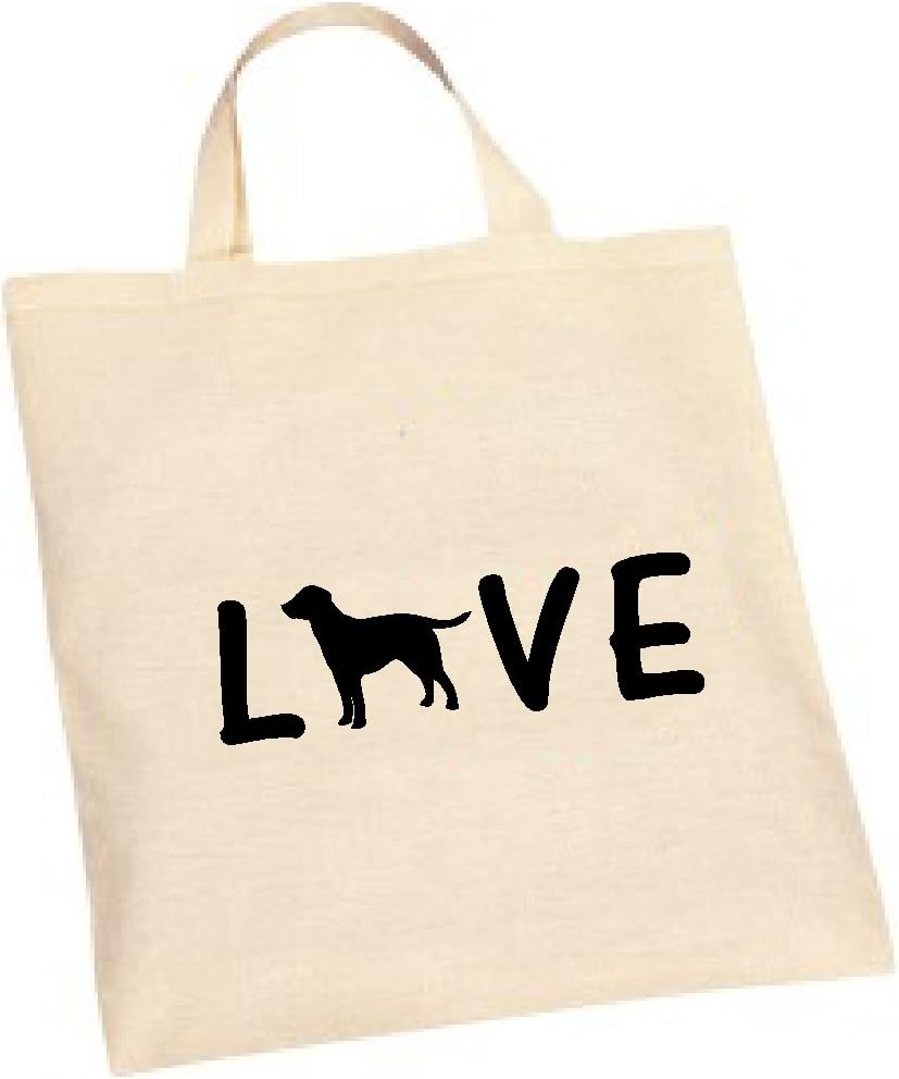 Love Labrador Cotton Shopping Bag