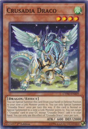 Yu-Gi-Oh! - Crusadia Draco - CYHO-EN009 - Common - 1st Edition - Cybernetic Horizon