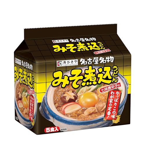 寿がきや 5食入(92g×5入) みそ煮込