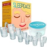 Improved Anti Snore Nose Vents - Medically Proven to Help Stop Snoring - Sleep Aid Device - Snore Stopper - by JETTEO