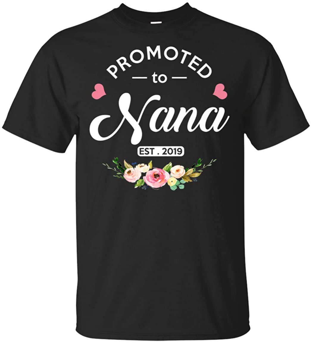 Tatuu Promoted To Nana Est 2019 New Grandma To Be T Shirt