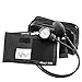 White Coat Deluxe Aneroid Sphygmomanometer Professional Blood Pressure Cuff Monitor with Adult Sized (Sphyg w Adult Cuff)