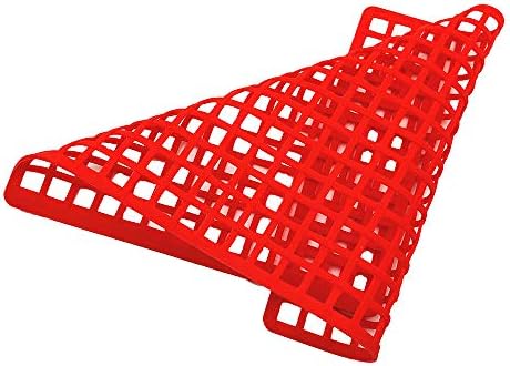 Waymine 1:14/1:6 R/C Scale Accessories Elastic Netting Cargo Windows Slash UDR RR10 TRX4 (Red)