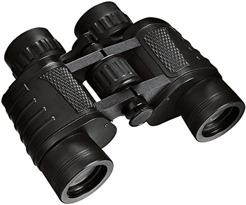 Eyeco Porro Binoculars 8x35, 26mm Large Eyepiece, for Bird Watching Concerts Hunting Hiking Travelling Sightseeing Outdoor Activities, with Carry Case, Black