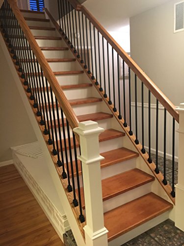960 - Wood Box Newel - Plain Style with Pedestal - 48 inch - Elegant Sleeve Design - Staircase Post - Paint-Grade (Poplar)