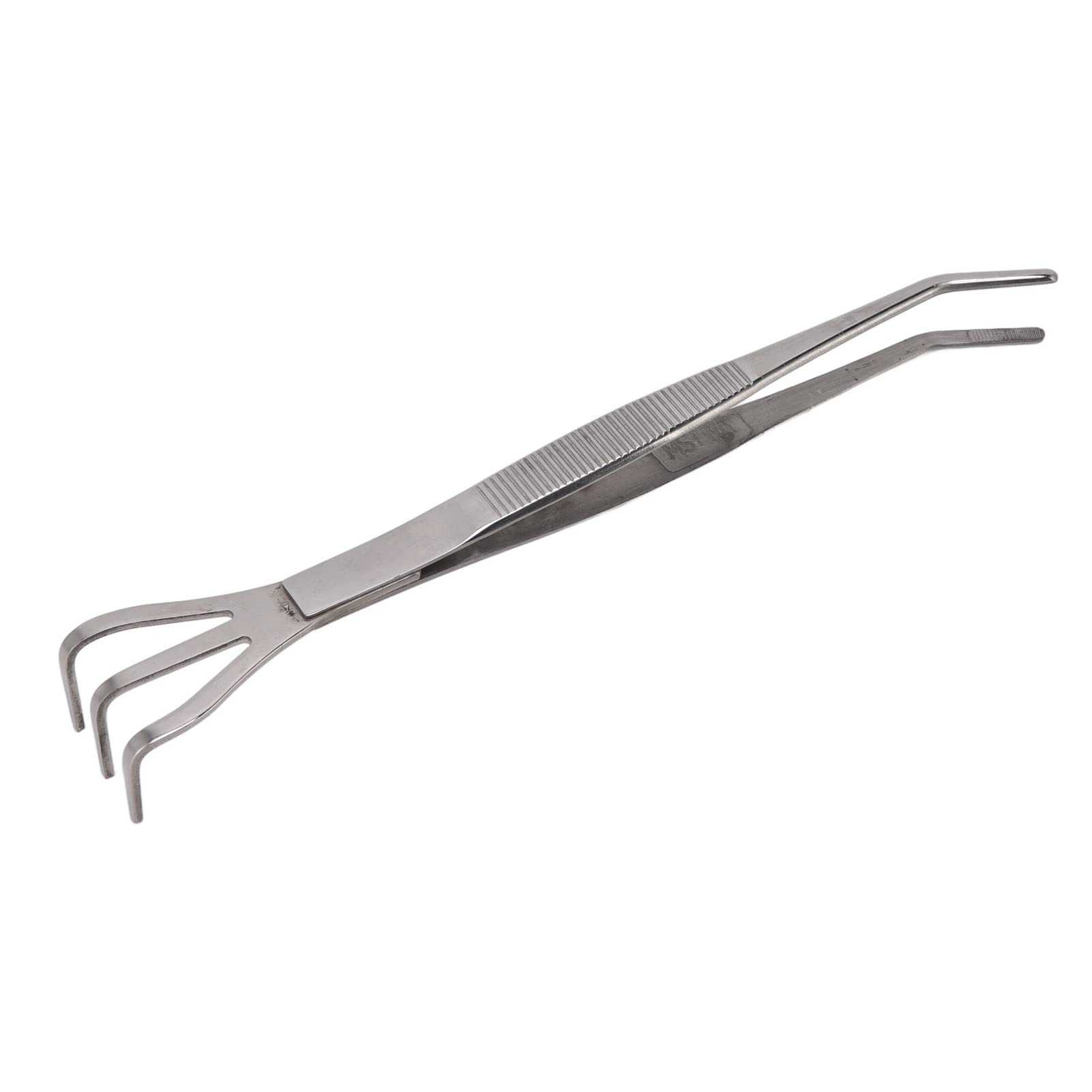 Bonsai Tweezers Root Rake, Party Decorations & Supplies Banners Stainless Steel Root Rake Bonsai Tweezers Soil Farming Tool with Ergonomical Handle for Loosing Soil, Placing Tiny B (Bent)