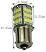 Cutequeen 2 X 1156 S25 Ba15s White 1350 Lumens Super Bright 54smd 54-smd 2835 Chipsets LED Car Lights Bulb Backup Signal Blinker Stop Brake Tail Light Bulbs 12v - White