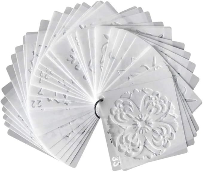 Healifty 36Pcs Mandala Dot Malvorlagen Schablonen für DIY Malerei