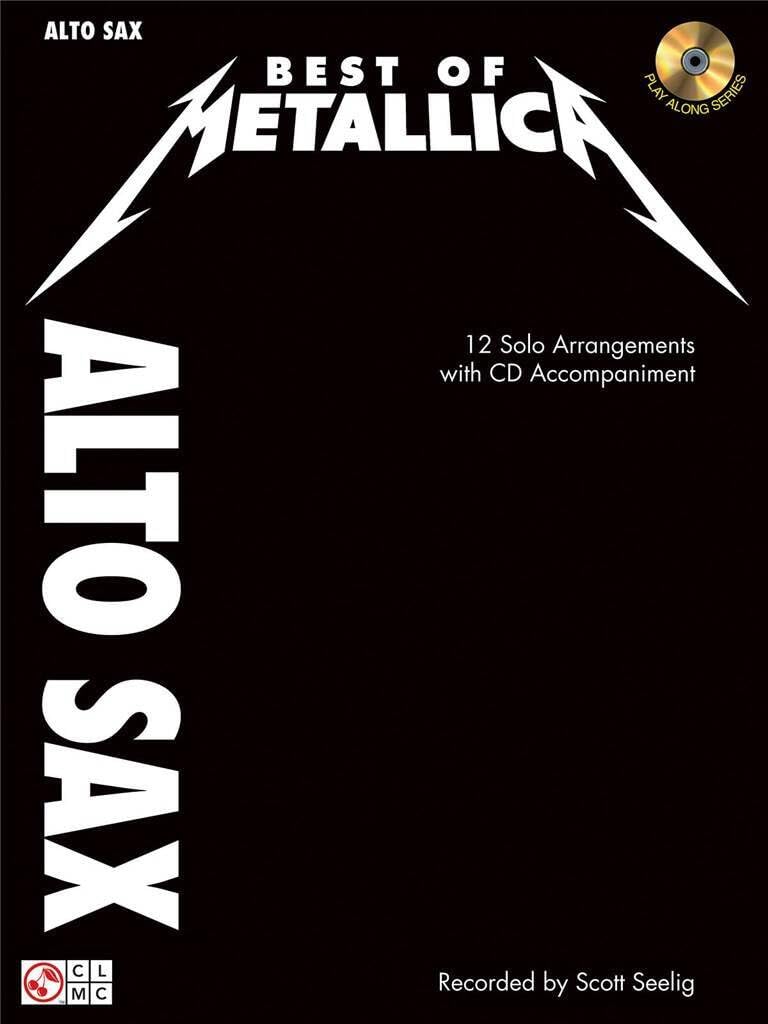 Best Of Metallica Alto Sax Book/Cd: Instrumental Play-Along