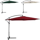 Ombrellone Giardino 2,5 Metri Braccio Decentrato Alluminio Quadrato Bar Hotel Shadow 87753122