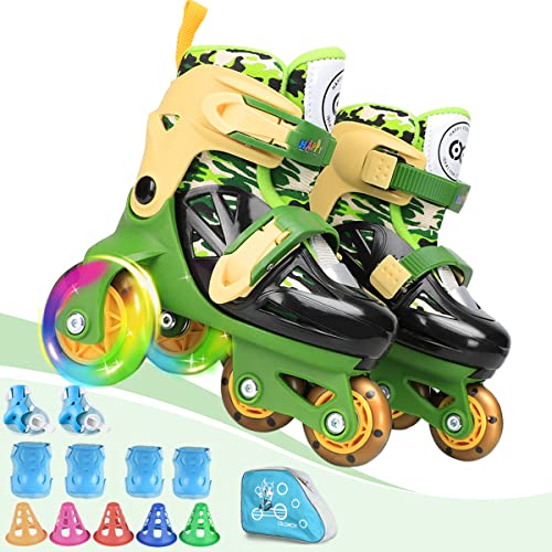 Kids Quad Roller Skate,Roller Skates for Girls Boys,with Adjustable