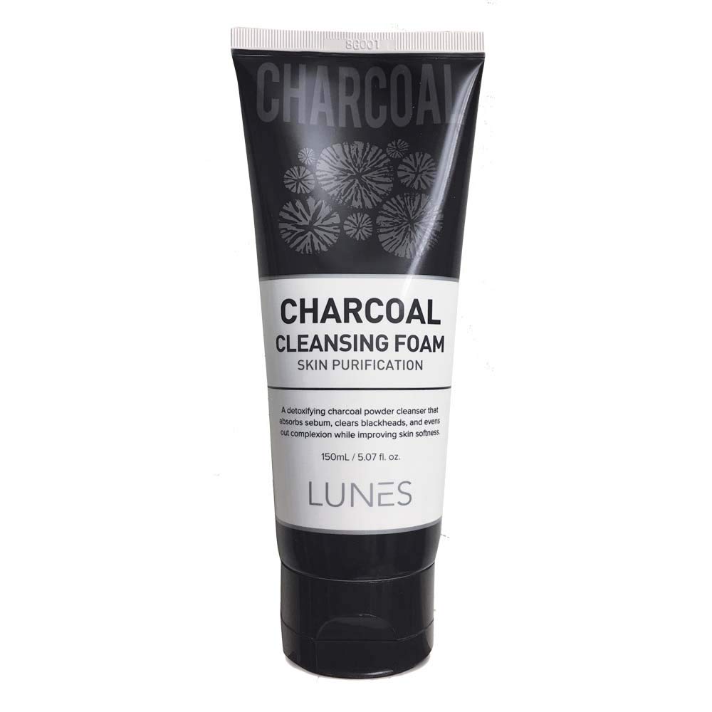 charcoal cleansing foam