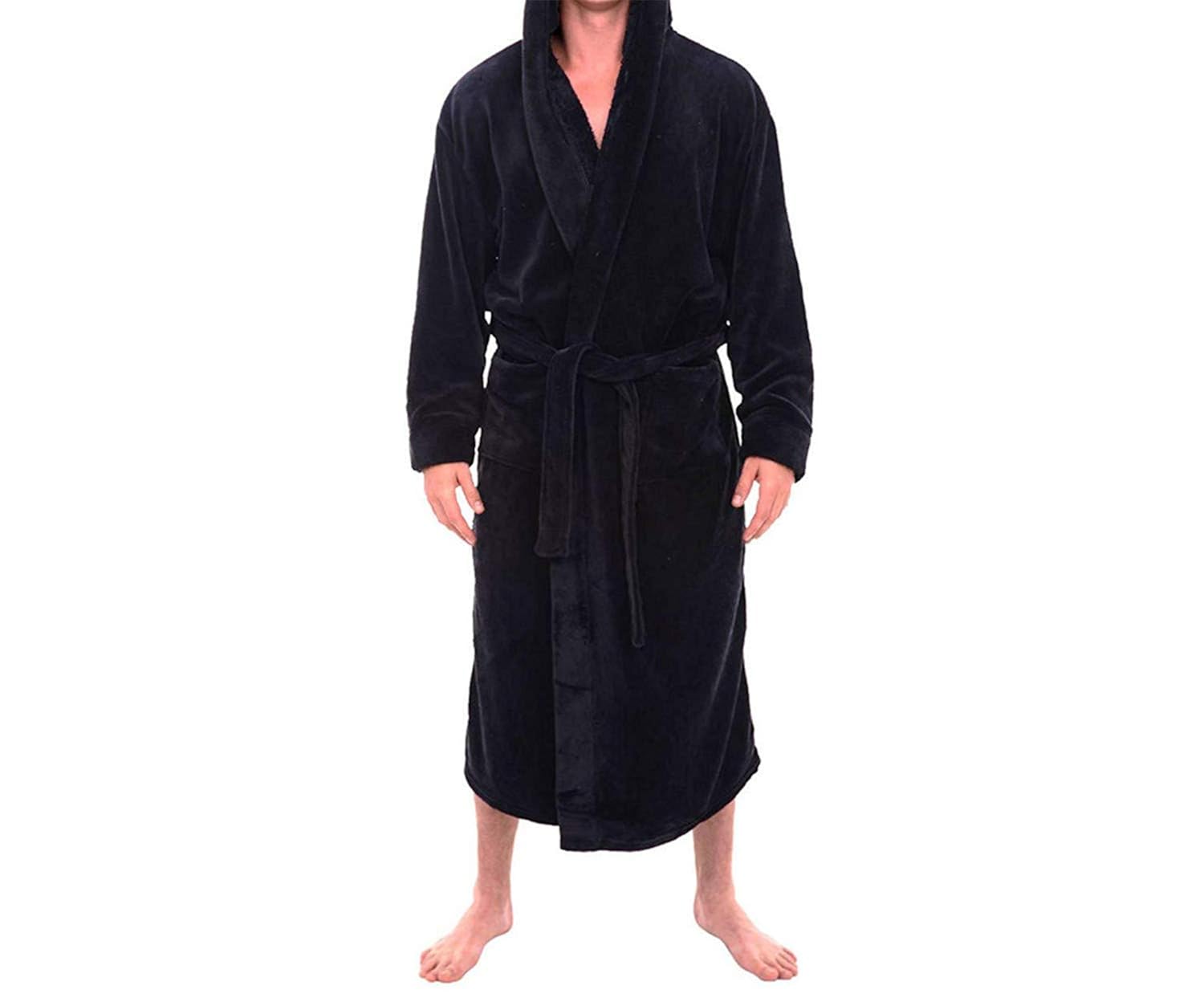 mens dressing gown with hood