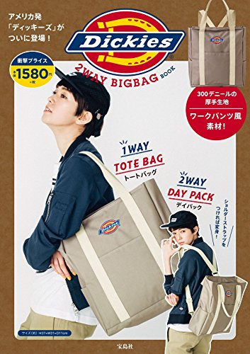 Dickies 2WAY BIGBAG BOOK 画像 A
