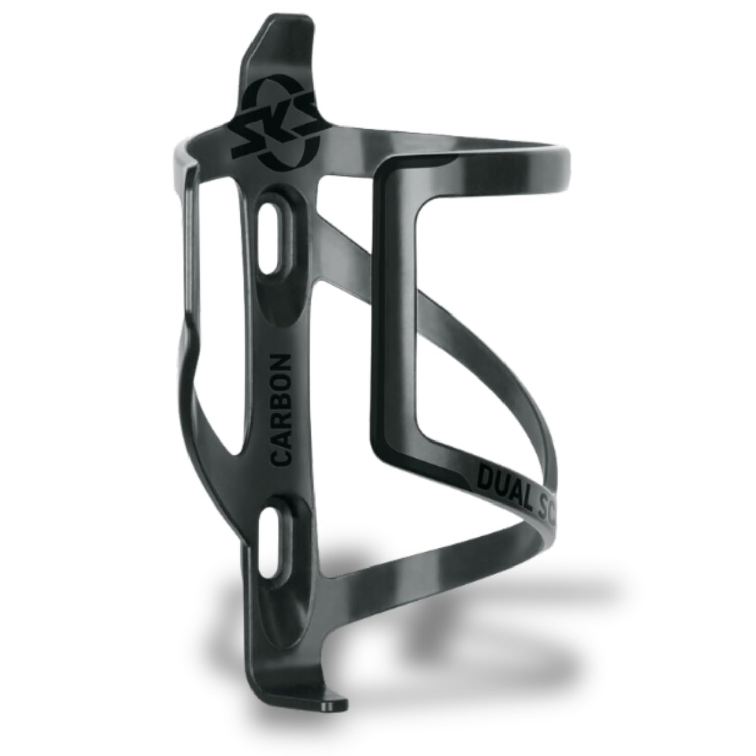 SKS Dual Sc Lh Black 29g Lightweight Sturdy Bicycle Bottle Holder for Standard Bottles, Side Removal for Smaller Frames