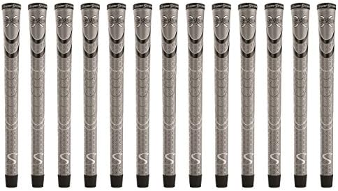 SuperStroke Cross Comfort Grey/Black Standard 13 Piece Golf Grip Bundle SuperStroke Cross Comfort Grey/Black Standard 13 Piece Golf Grip Bundle