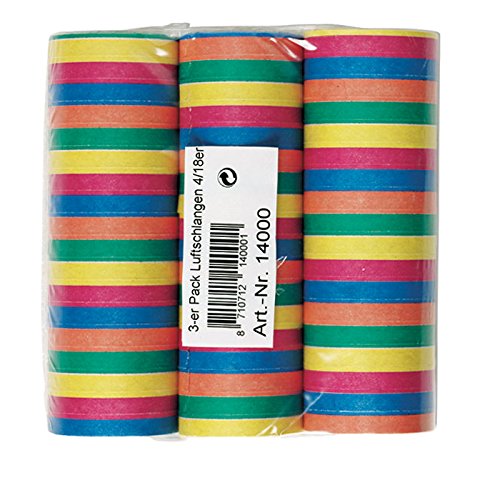 XSTYLE Stylex 14000Â â€“Â Streamers 4Â m Pack of 3