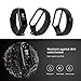 RIJER 4Pack Compatible with Xiaomi Mi Band 3 Mi 4 Bracelet, Silicon Sport Replacement Strap Wristband Accessories Colorful Compatible with Mi Band 3 Accessories
