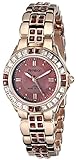 Armitron Women's 75/3689WMRG Swarovski Crystal-Accented Rose Gold-Tone Bracelet Watch