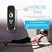 Fitness Tracker, 2017 Updated Waterproof Color Display Screen Heart Rate Monitor Watch, Sokos Bluetooth Smart Fitness Tracker Armband | Wristband | Bracelet and free iOS Android APP (Black)