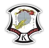 Kenpo Karate Decal Vinyl Sticker Martial Arts Mma Ed Parker Patch Elvis Presley