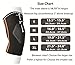 NeoAlly® - Compression Knee Sleeves, Medical-Grade Knee Support for Working Out with Spot-On Compression, Moisture-Wicking Knee Sleeve for Knee Pain, Orange, Medium, Pack of 1