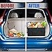 Car Trunk Organizer by 3Niner. Premium Quality. Universal Fit. Free Bonus Glove Box Organizer. Durable Collapsible Cargo Storage for Auto, truck, SUV. Non-Slip tote, Portable Caddy. WATERPROOF. Black