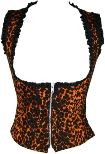 Switchblade Stiletto Womens UNDERBUST CORSET TOP- Leopard