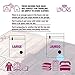 Lekors Vacuum Storage Bags - Pack of 6 Jumbo space saver bags - 3x Extra Large (39x31 inch) +3x Large (31x24 inch) + Free Hand Pump for Travel - Extra thick seal storage bags (80% Compression)