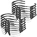 Smith & Wesson Smith and Wesson Safety Glasses (21294), Equalizer Safety Eyewear, Clear Lens, Gunmetal Frame, 12 Pairs/Case