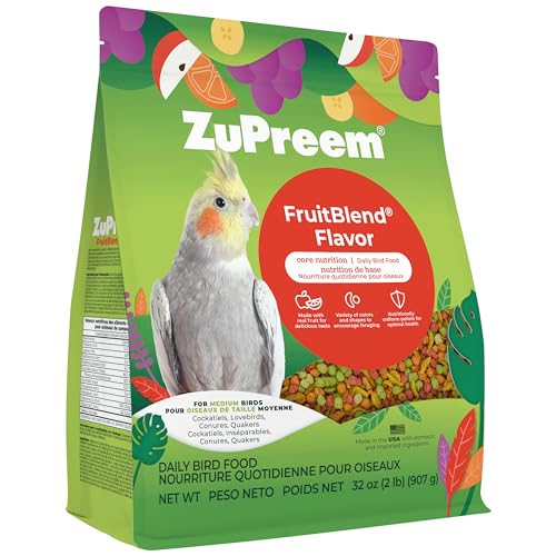 ZuPreem FruitBlend Medium Bird Food