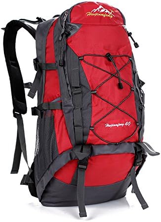 Mytree 40L Outdoor Camping Cycling Mountaineering Sports Waterproof Backpack Bag 0915 Red