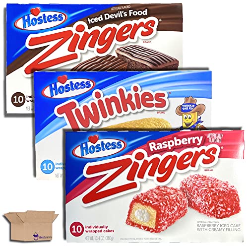 Hostess Twinkie Variety Pack with Zingers Three Flavors Original