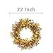 VGIA Artificial Fall Wreath Door Wreath Berry Wreath for Front Door Fall Harvest Decorations