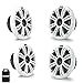 Kicker White Dual Wake Tower System with 4 6.5