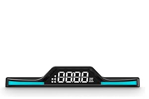 BY-J G15 GPS Speedometer for Car, HUD Heads Up Display Digital Speedometer with Speed MPH, Driving Distance, Speed Alarm and Other Functions, Applicable to All Models