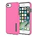 Incipio DualPro iPhone 8 & iPhone 7/6/6s Case with Shock-Absorbing Inner Core & Protective Outer Shell for iPhone 8 & iPhone 7/6/6s - Pink/Charcoal